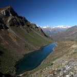 A lake below Keche La