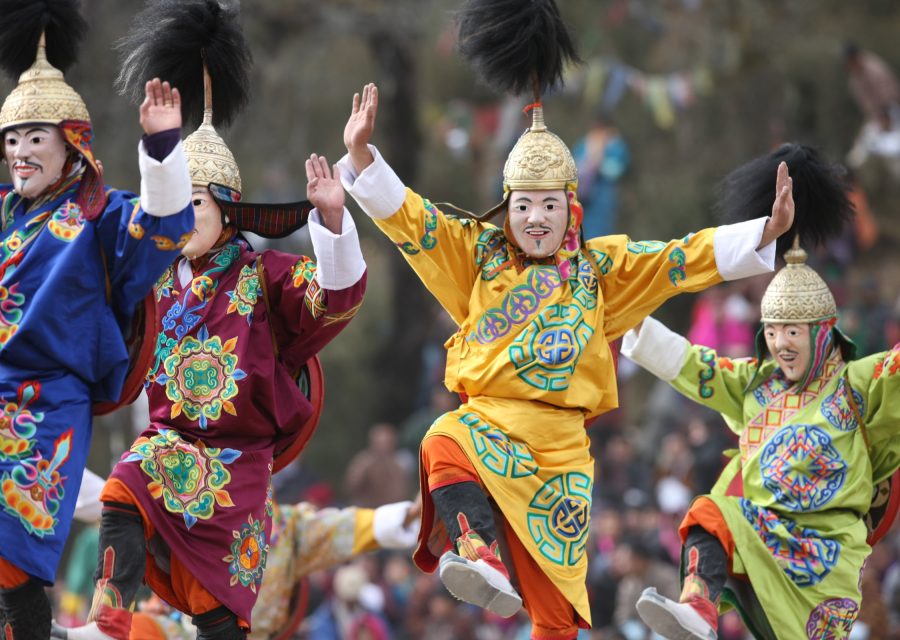 Druk Wangyel Tshechu at Dochula