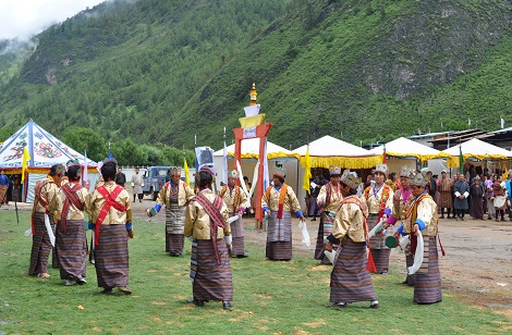 Dancers at the Haa summer festival