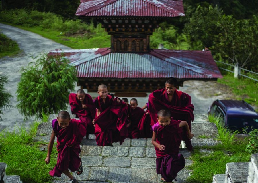 Bhutanese monks